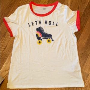 Old Navy ‘Let’s Roll’ Tee Shirt